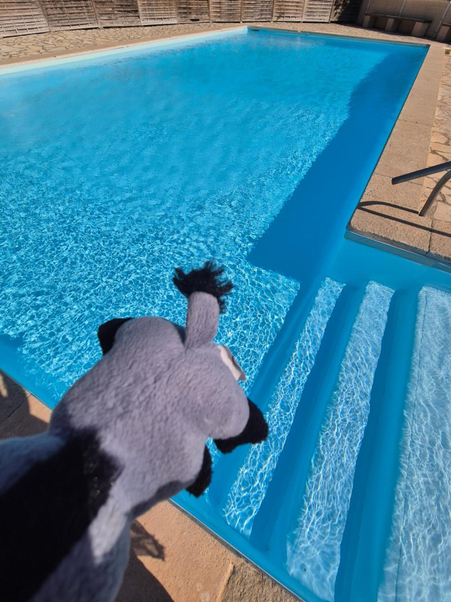 Havre De Paix Appart Climatise,Piscine,Wifi เลอบาร์กาแรส ภายนอก รูปภาพ